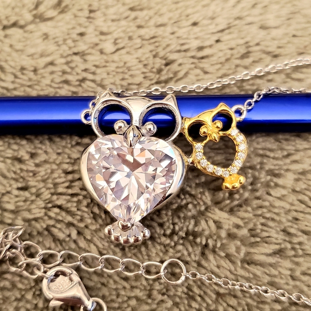 New Large Diamond Paired Owl Buddies - Picture 11 of 11